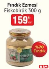 FİSKOBİRLİK FINDIK EZMESİ 300 G FİSKOBİRLİK FINDIK EZMESİ 300 G
